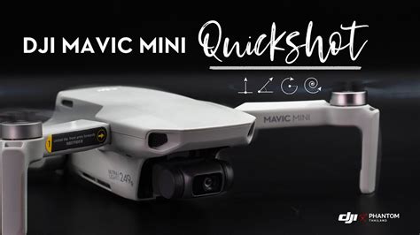 dji mavic mini quickshot  dji phantom thailand youtube