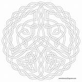 Coloring Pages Celtic Peace Knot Color Adults Symbol Sign Drawing Mandala Knots Vector Tree Life Colouring Border Large Getdrawings Printable sketch template