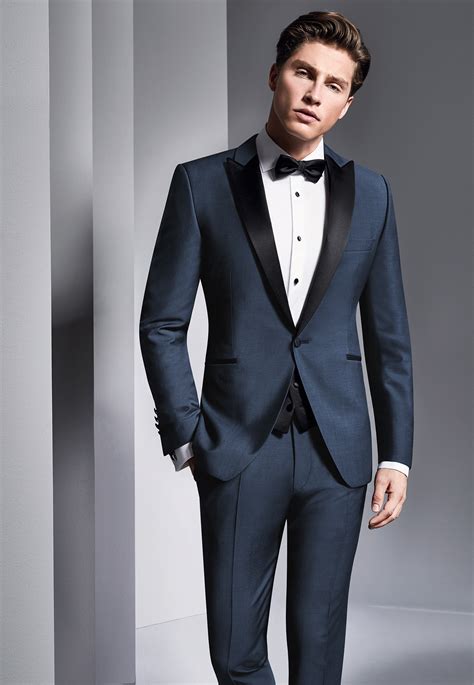 wilvorst blue tuxedo 3 piece tom murphy s formal and menswear