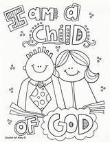 Jesus Child Religious Lds sketch template