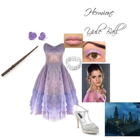 Hermione Granger Yule Ball Harry Potter Outfits Yule