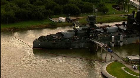 Battleship Texas Closed Until Further Notice After Leak