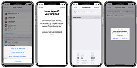apple id aanmaken voor kinderen en gezinsdeling activeren appletips