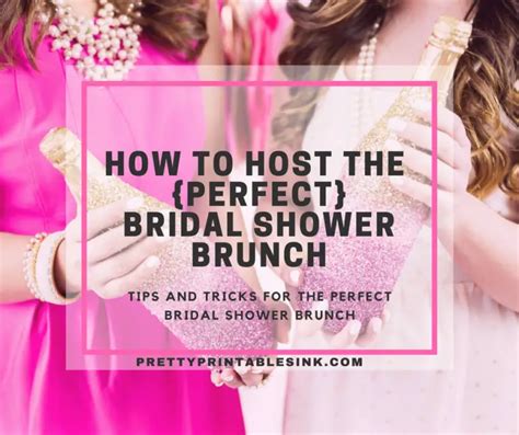 How To Host The Perfect Bridal Shower Brunch Pretty Printables Ink