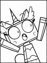 Coloring Unikitty Printable Pages Online Choose Board sketch template