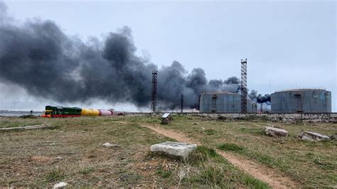 Attacks On Russian Oil Facilities Deal A Military Psychological Blow