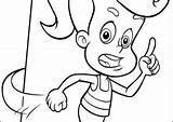 Genius Neutron Jimmy Adventures Coloring Boy Pages Coloring4free Printable sketch template