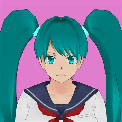 when saki miyu looked like hatsune miku yandere simulator aka the game that will never be