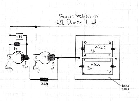 paul   lab amplifier speaker load box  ohm  direct recording