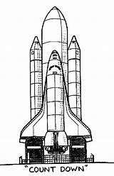 Shuttle Shuttles Peppa Basteln Weltall Zeichnungen Astronauten Raumfahrt Universum Kindern Einschulung Rakete sketch template
