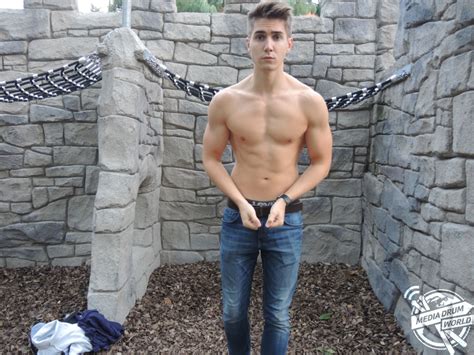 former skinny teen is now musclebound hunk after switching to vegan diet media drum world