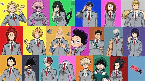 My Hero Academia Class 1a Quirks Youtube