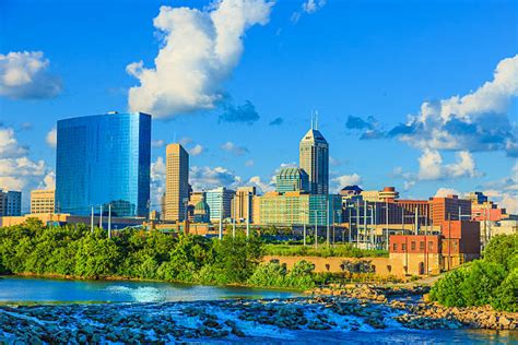 indianapolis skyline pictures images  stock  istock
