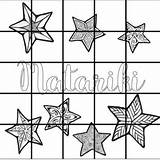 Matariki Activities Maori sketch template