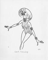 Carol Hirschfeld Sketch Paintingvalley Channing Drawing Lithograph Signed Double sketch template