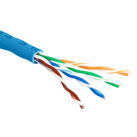 utp cable cat  meters pure copper light blue adlink