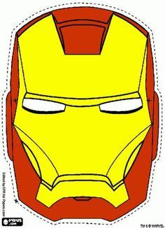 iron man mask template google search coloring mask printable