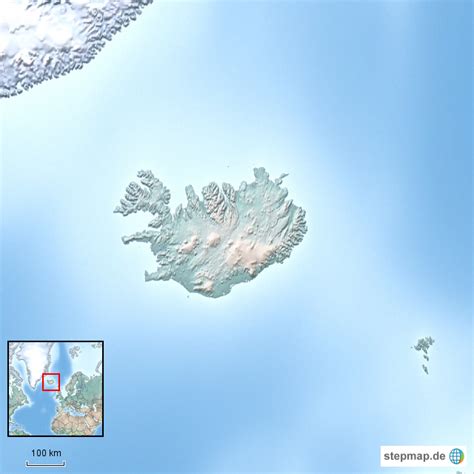stepmap insel  landkarte fuer island