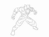 Panther Marvel Coloring Pages Superhero Raskrasil sketch template