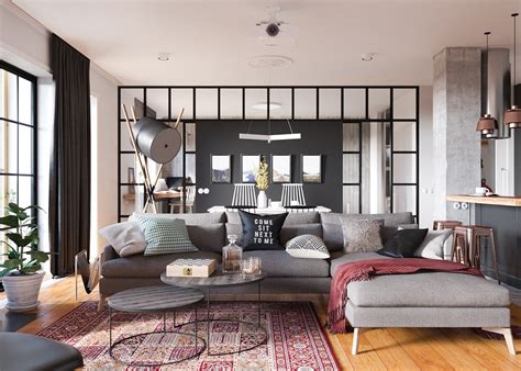 beautiful  bedroom bachelor apartment   square meters  floor plan