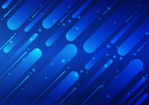 blue color geometric   abstract background design vector