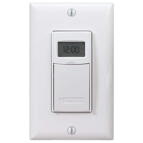 intermatic  amp  day indoor  wall astronomic digital timer white stk  home depot