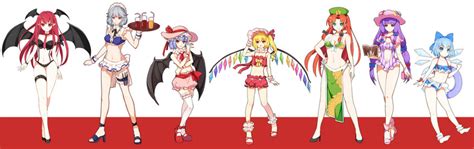 remilia scarlet izayoi sakuya flandre scarlet patchouli knowledge