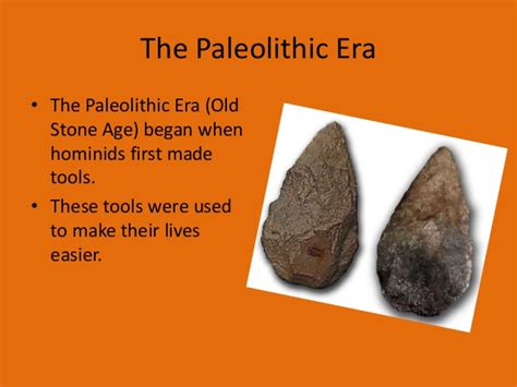 paleolithic  stone age