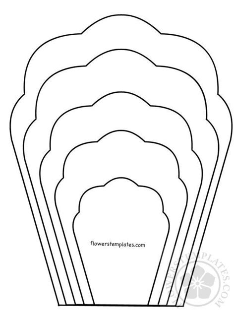 image result   paper flowers templates flower templates