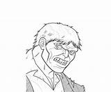 Solomon Grundy sketch template