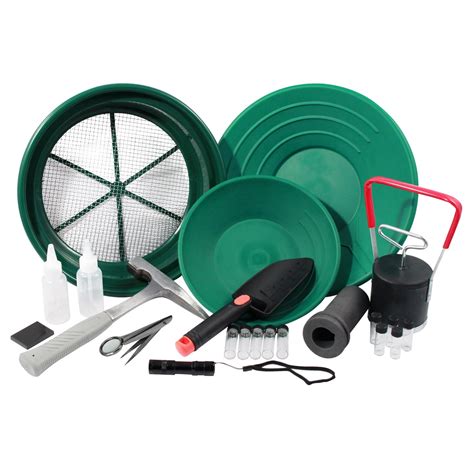 asr outdoor pc complete gold prospecting field  clean  gold panning kit walmartcom
