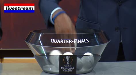livestream loting kwartfinale europa league sport  nederland