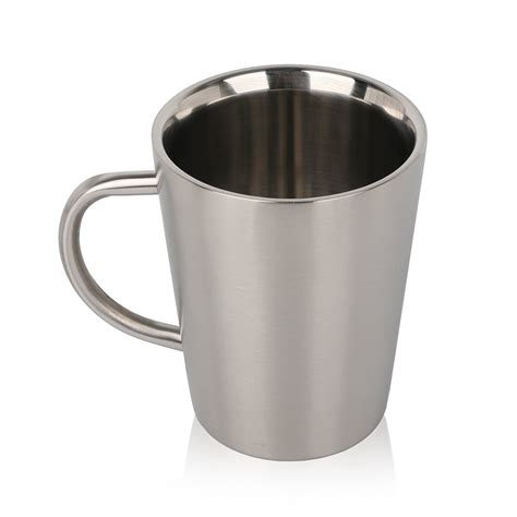 oz double wall classic stainless steel coffee mug rakacups