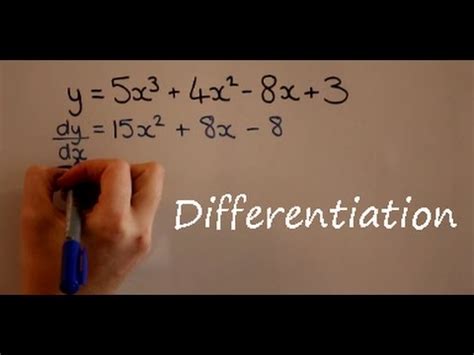 differentiation youtube