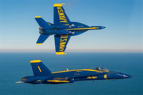 The Blue Angels Just Said Goodbye To The F A 18 Legacy Hornet With A