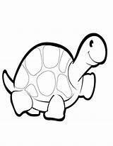 Turtle Coloring Pages Cute Cartoon Baby Printable Drawing Clipart Turtles Cliparts Getdrawings Step Car Popular Funny Library Coloringhome sketch template