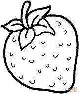 Coloring Pages Strawberry Printable Sweet Drawing sketch template