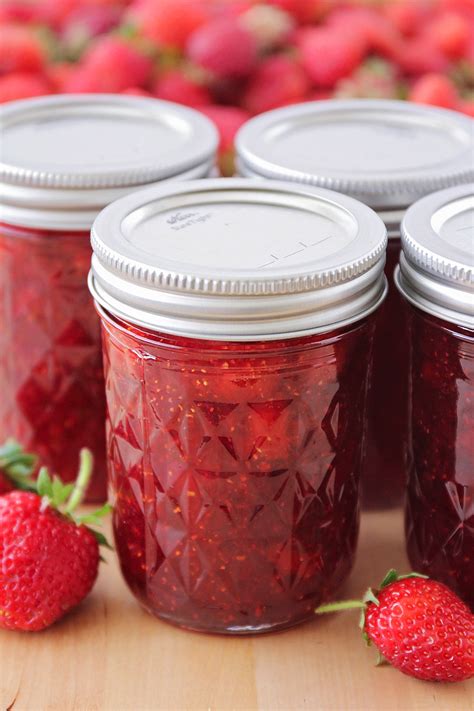 simple strawberry jam