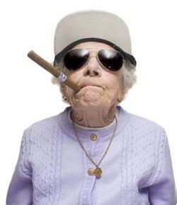 Crazy cartoon sex granny