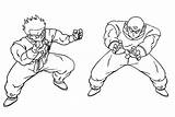Coloring Dragon Ball Yamcha Pages Tien Characters Shinhan Printable Print Getcolorings Tv Series Color Getdrawings Template sketch template