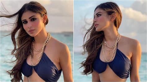 Mouni Roy In Bralette And Bodycon Skirt Proves She Can Slay Any Style