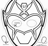 Power Coloring Ranger Mask Pages Rangers Printable Getcolorings Getdrawings sketch template