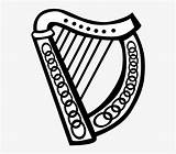 Harp Celtic Nicepng sketch template