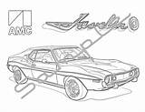 Coloring Pages Trans Am Javelin Amc Amx Nova Chevy Printable Getcolorings Adult 1971 Getdrawings sketch template