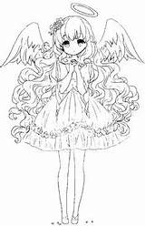 Afton Ange Kawai Adulte Personnages Graphisme Pintar Yampuff sketch template