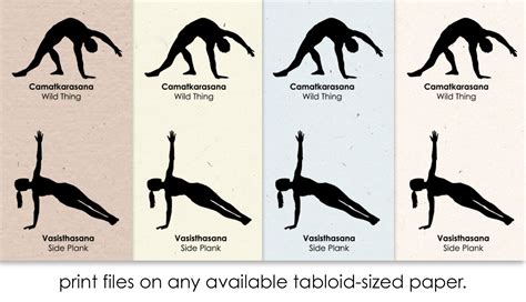 bikram yoga poses chart printable allyogapositionscom  yoga poses