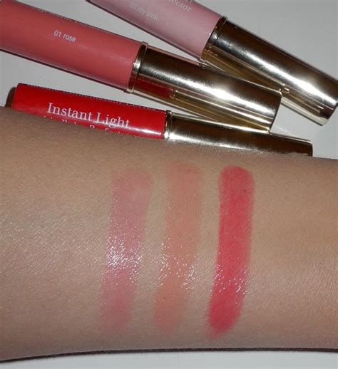 clarins instant light lip balm perfector review and swatches makeup4all