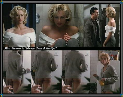 naked mira sorvino in norma jean and marilyn