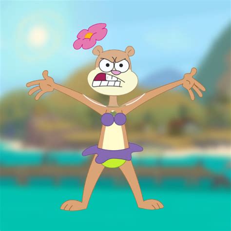 Sandy Cheeks Jacks The Challenge Wiki Fandom