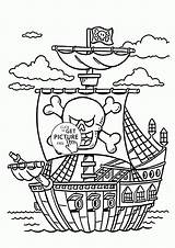 Pirate Coloring Ship Pages Kids Drawing Boys Transportation Printable Choose Board Drawings Colouring Designlooter Paintingvalley Comments sketch template